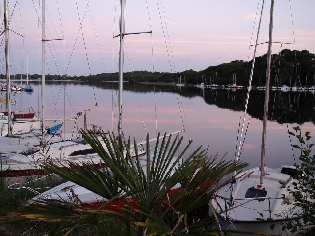 Studio Mansarde Climatise Les Roseaux Bord De Lac Бискаррос Экстерьер фото