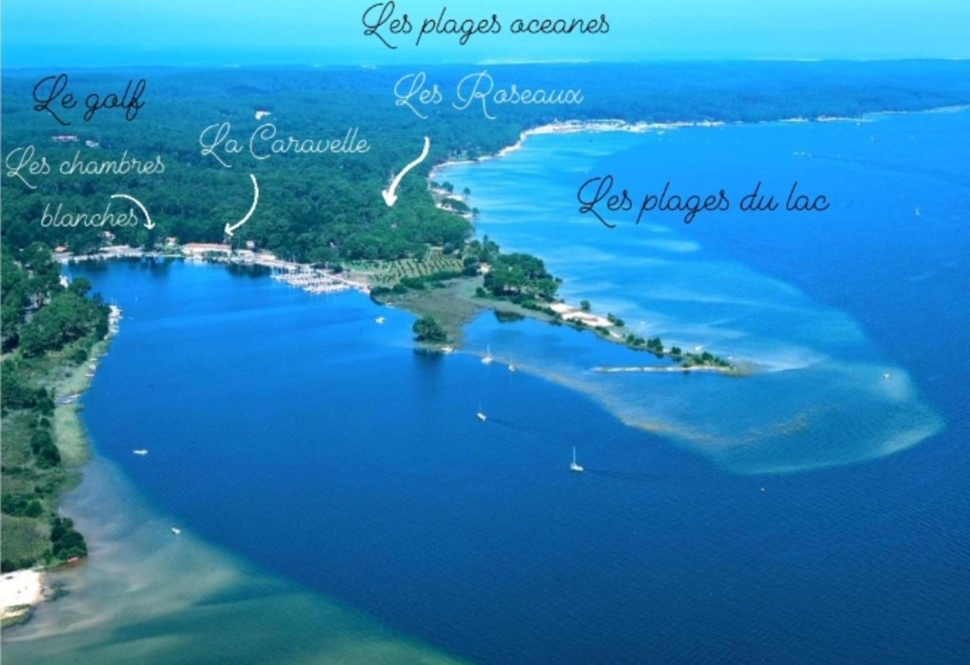 Studio Mansarde Climatise Les Roseaux Bord De Lac Бискаррос Экстерьер фото
